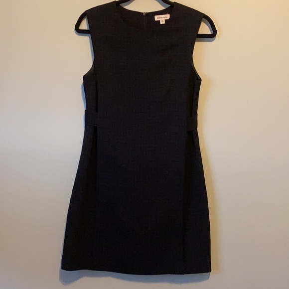 Silence + Noise Urban Black Fitted A-Line Dress 0 - Picture 3 of 12